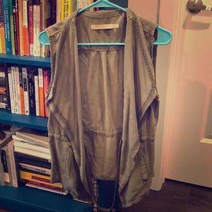 Hunter green Max Jeans vest